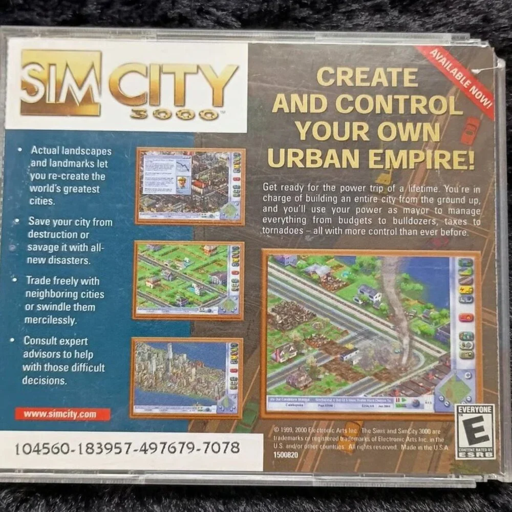 The Sims 1 People Simulator PC CD-ROM Game 1999/2000 Electronic Arts